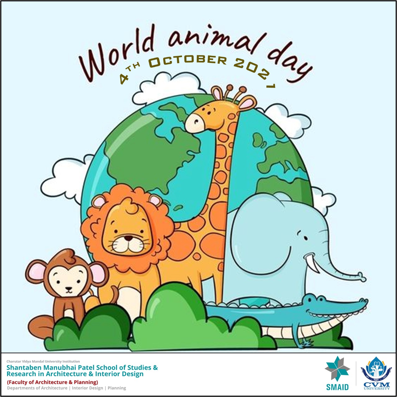 4th October world Animal Day
