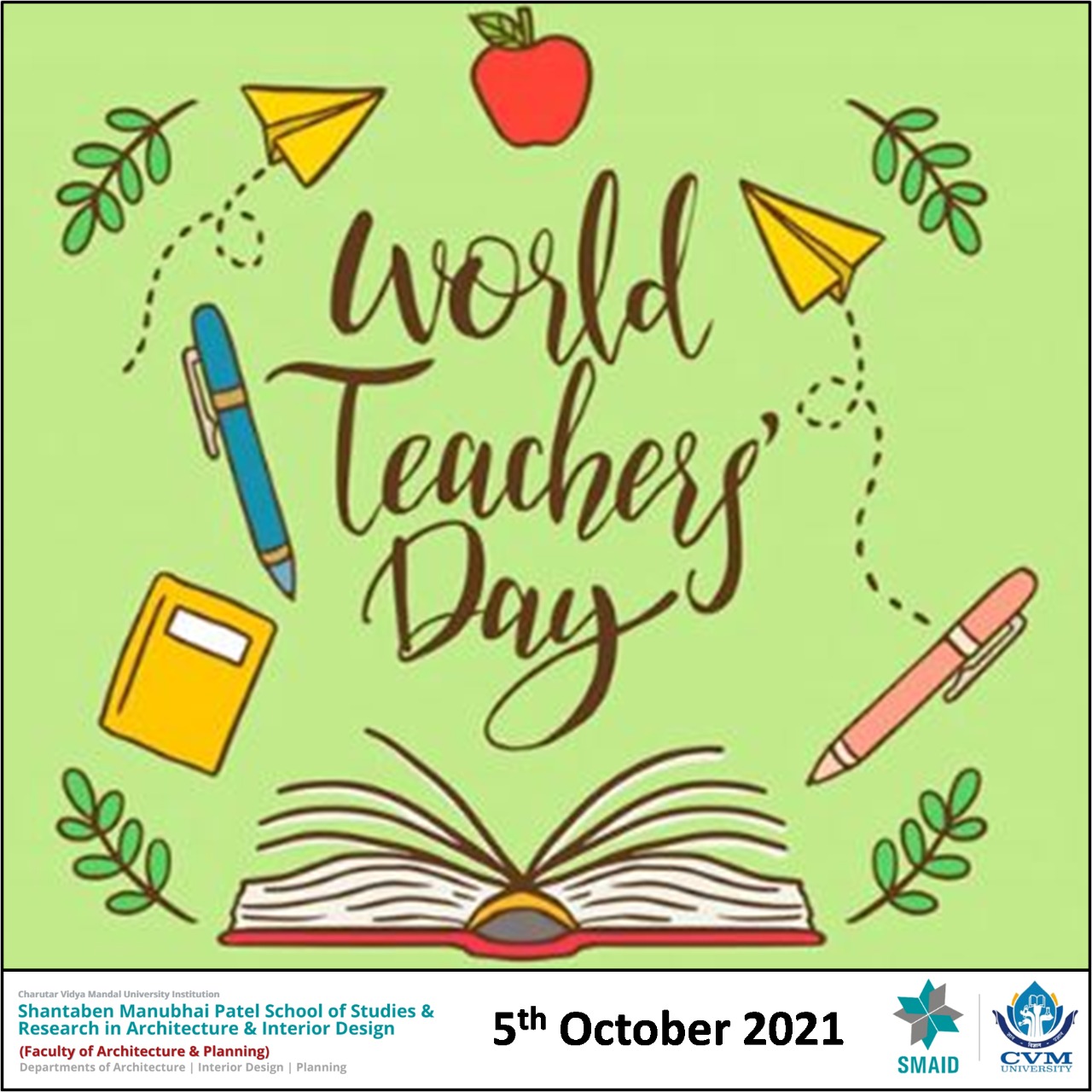 5th October world teacher's day