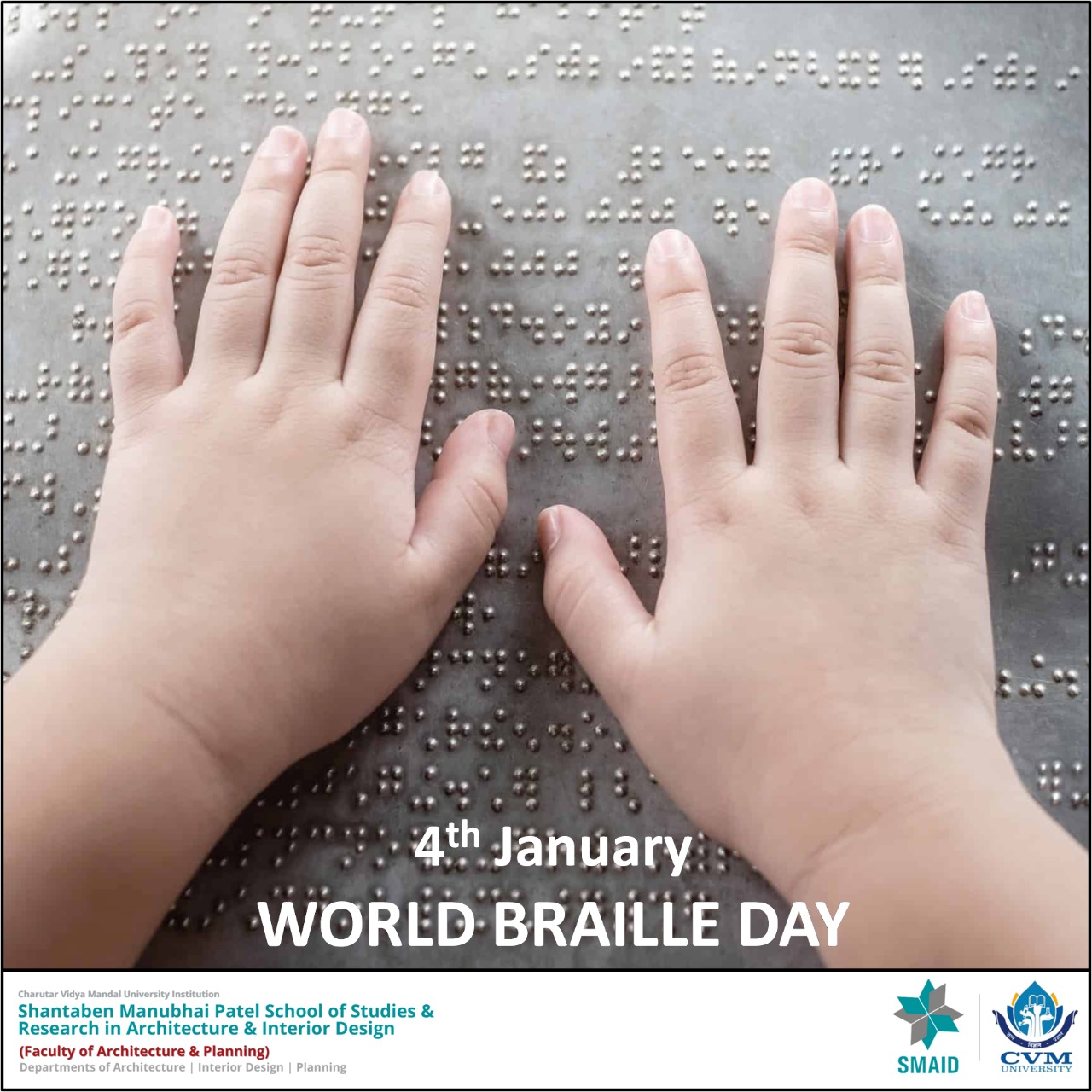 4th January World Braille Day