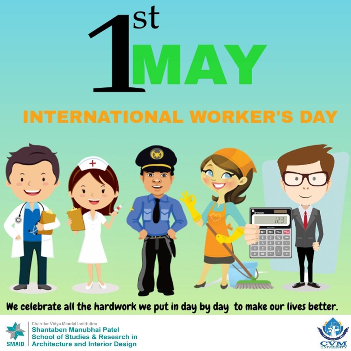 1st May International worker's day