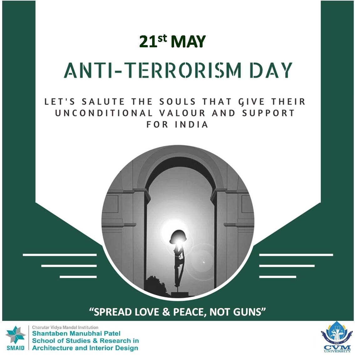 21st May Anti Terrorism Day