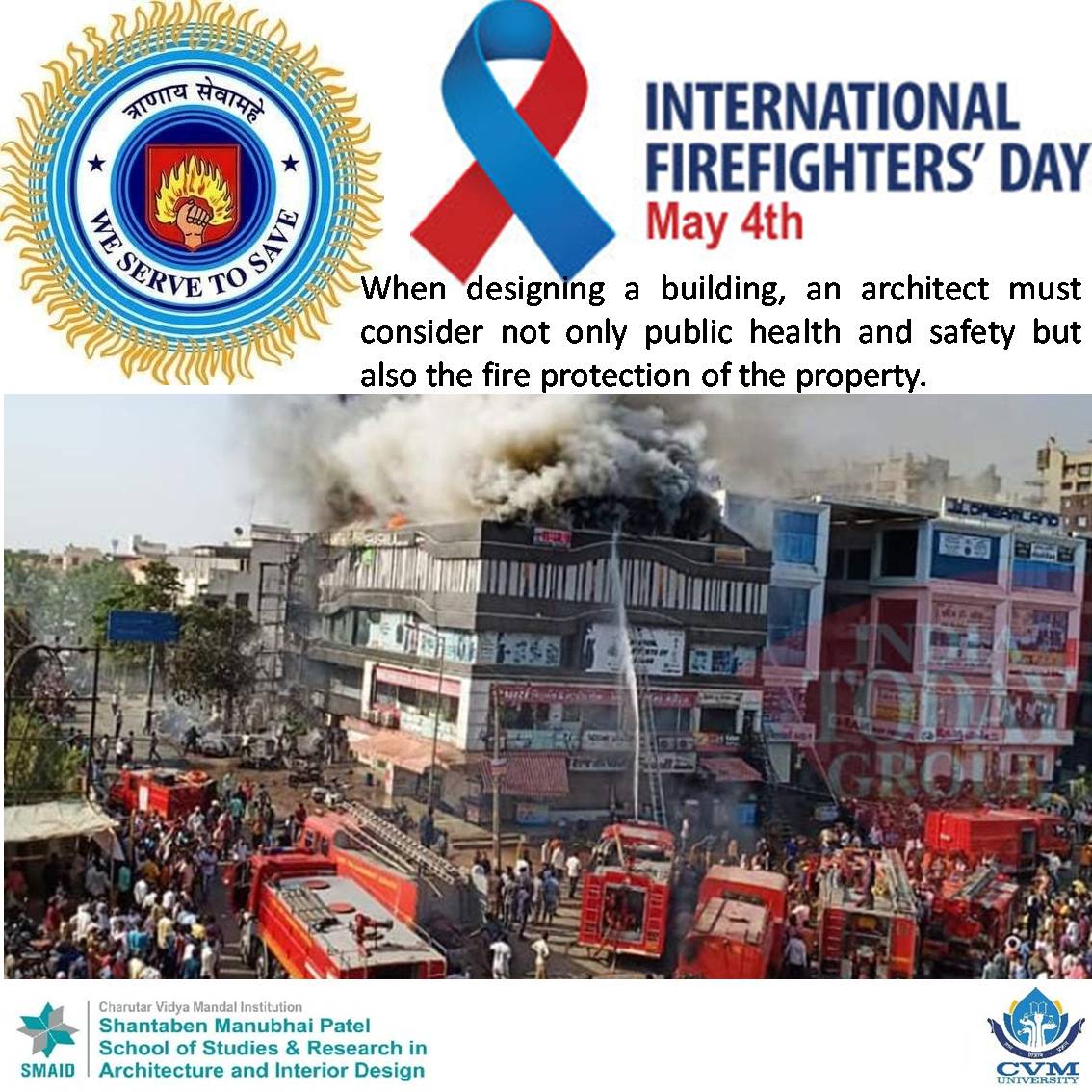 4th May International FireFighter day