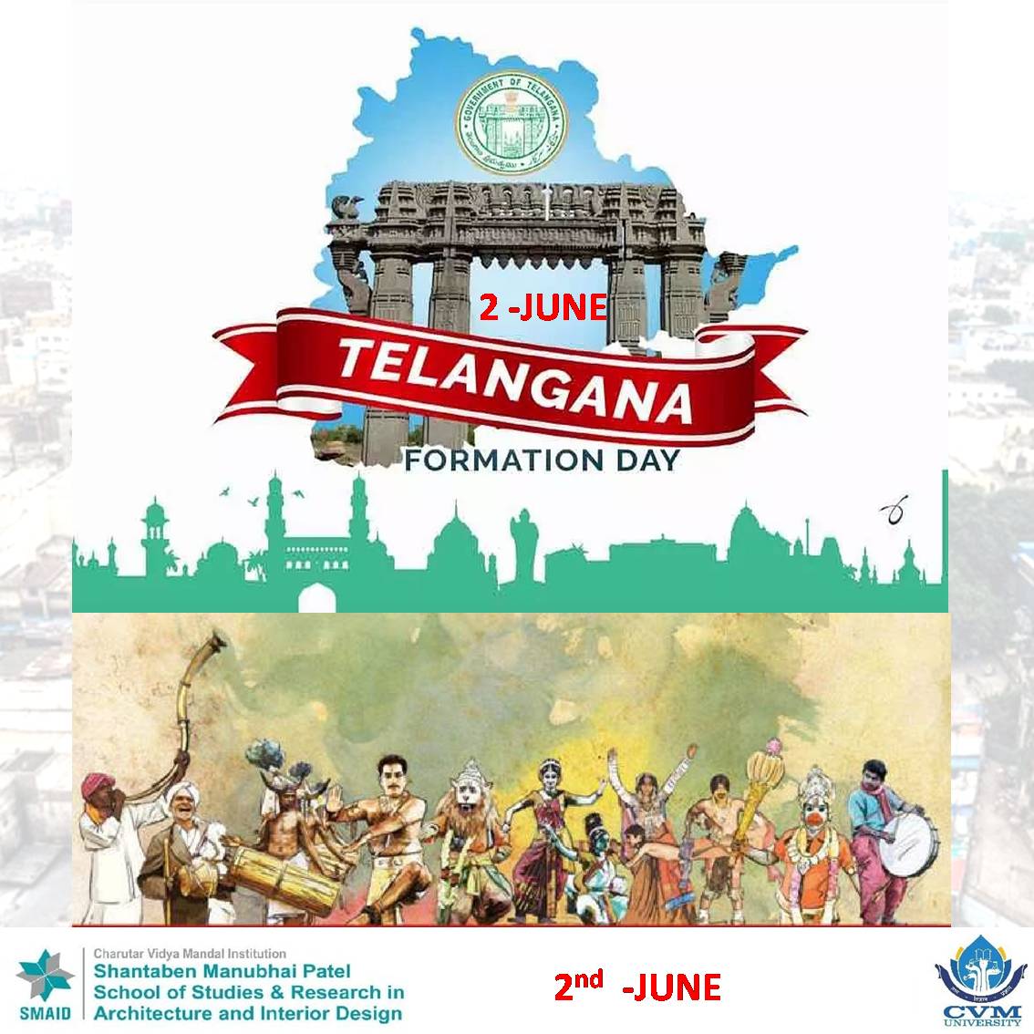 2nd June_Telangana Formation Day