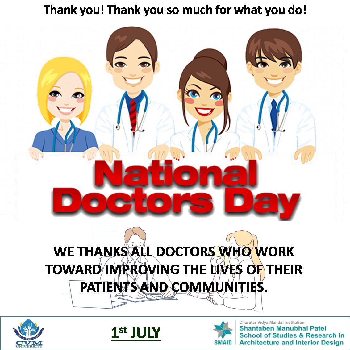 1st July National Doctor's Day