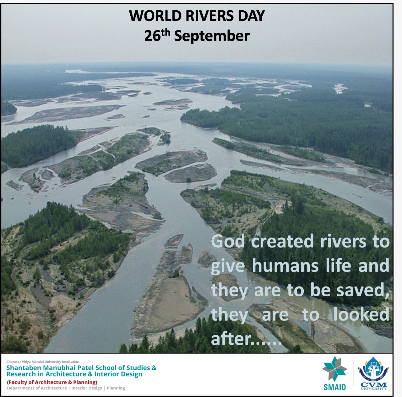 26th Sept_World Rivers Day