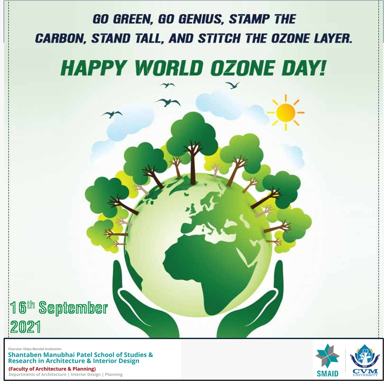 16th Septembe World Ozone Day
