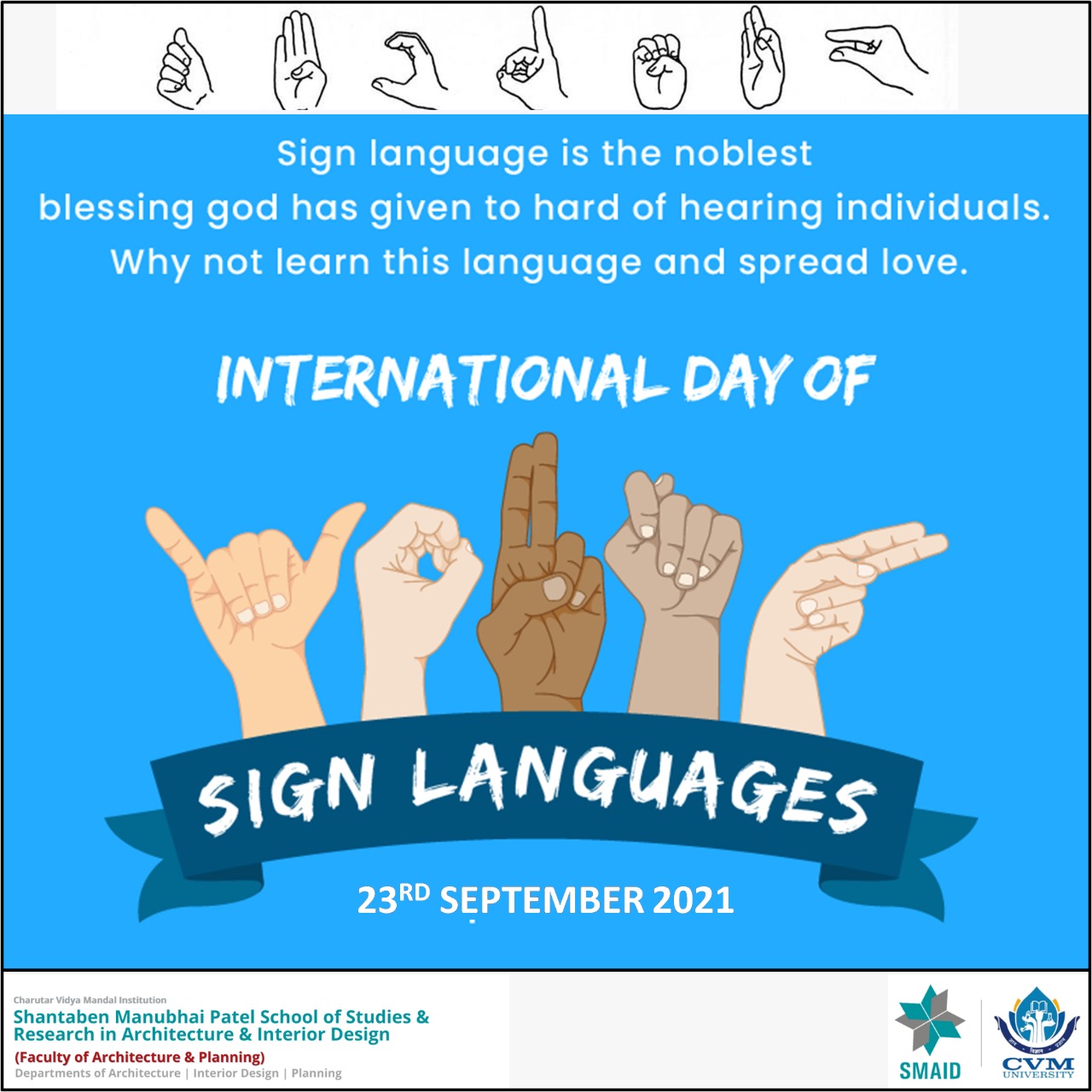 23rd Sept_sign language Day